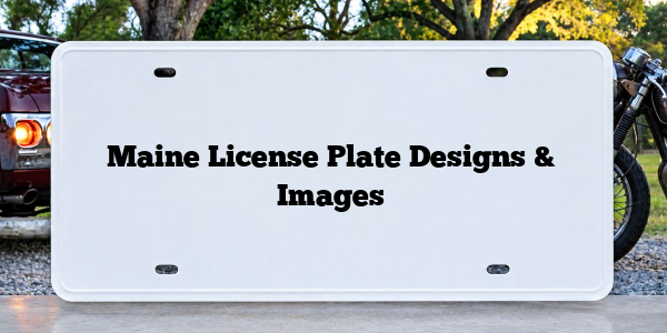 Maine License Plate Designs & Images